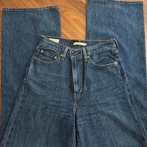 Levi's Ribcage Wide Leg Jeans (medium blue)